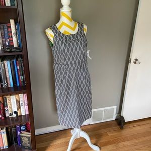 Gray Patterned Dress